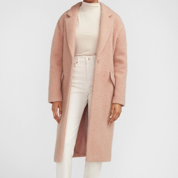 Express Jackets & Blazers - Wool-Blend Car Coat express jacket women's winter large Outwear express